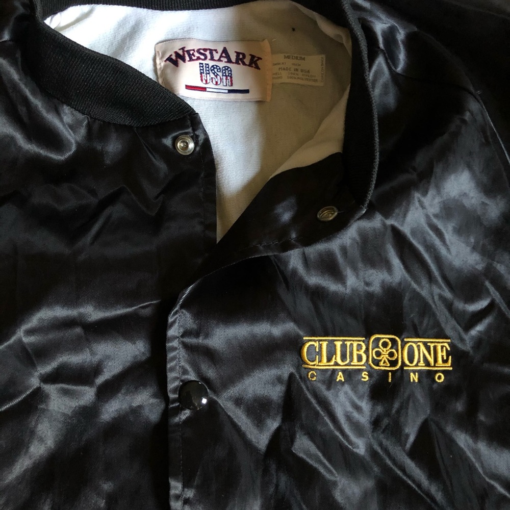 Vintage Bomber Button Up Jacket - image 3